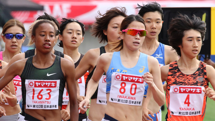 女子1500mの予選スタート！