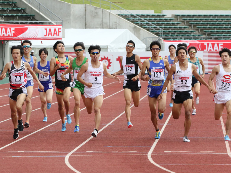 男子の1500m予選が開始！