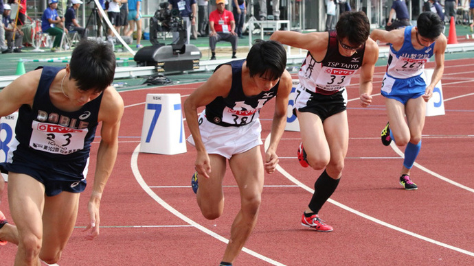 男子800m予選がスタート！