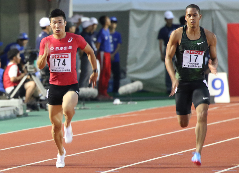 1位桐生！2位ケンブリッジ！