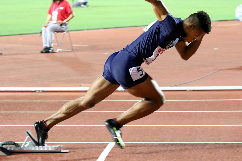 男子400m決勝はウォルシュ ジュリアンジャミィが45.97で優勝