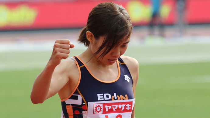 北村夢が女子800mを制する！