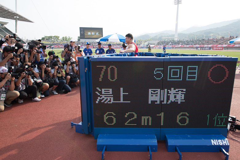 出た！日本新記録！