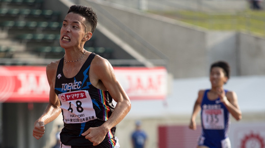 男子5000mは服部弾馬が優勝！