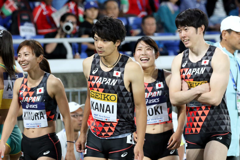 【世界リレー横浜】男女混合シャトルハードルリレーで予選通過