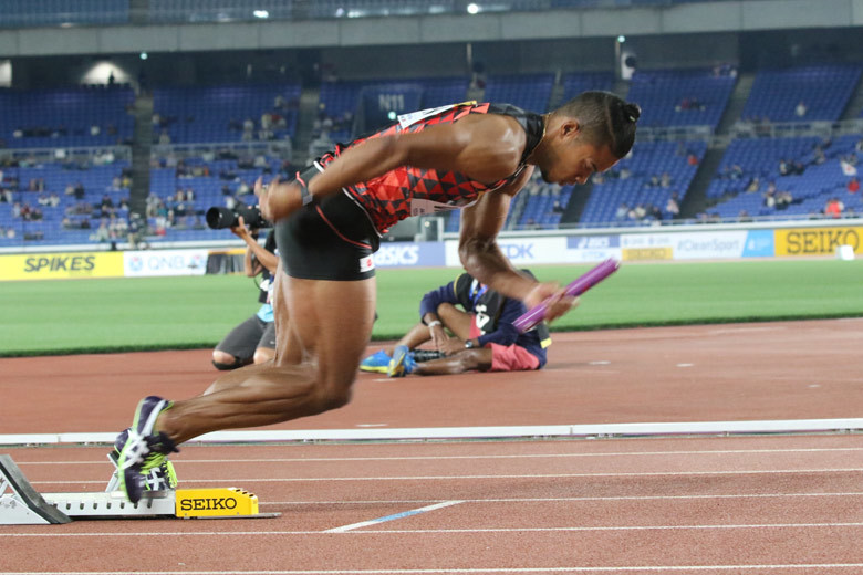 【世界リレー横浜】男子4×400mリレー予選が始まる