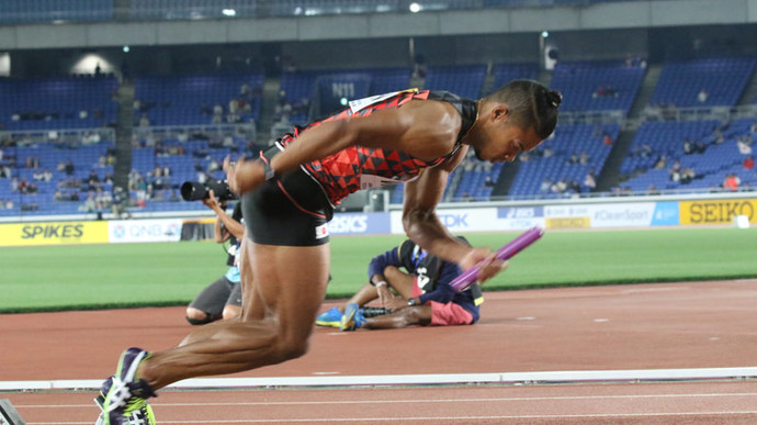 【世界リレー横浜】男子4×400mリレー予選が始まる