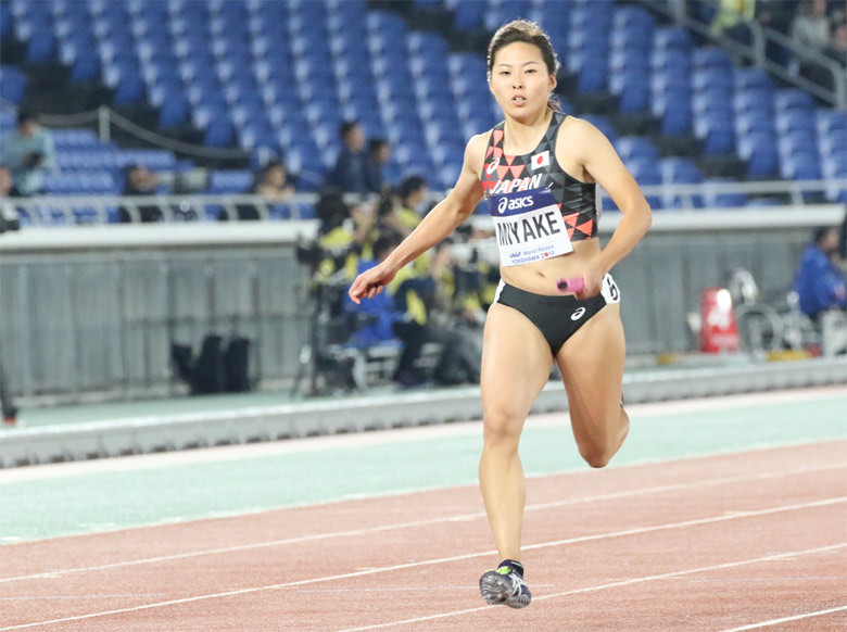 世界リレー横浜 女子4 100mリレー予選 日本陸上競技連盟公式サイト