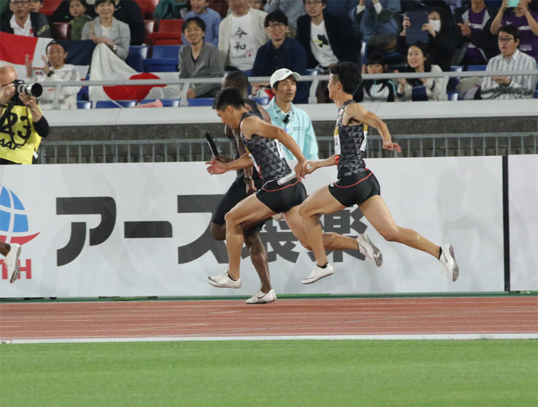 【世界リレー横浜】注目の男子4×100mリレー予選