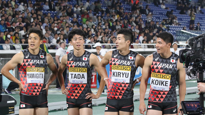 【世界リレー横浜】男子4×100mリレー予選はまさかの失格に