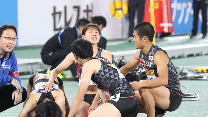 【世界リレー横浜】男女混合4×400mリレー予選