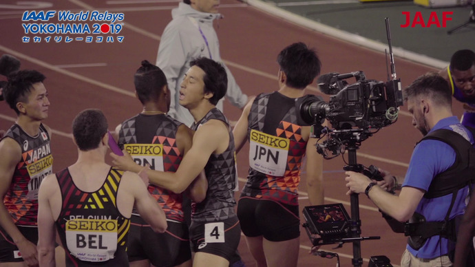 【世界リレー横浜】 男子4×400mR予選／決勝進出！！