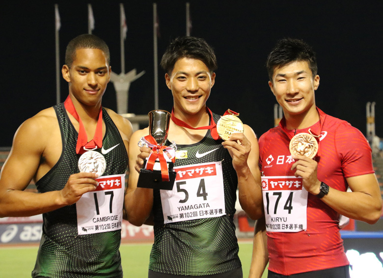 【第102回日本選手権アーカイブ】男子100m決勝を終えて