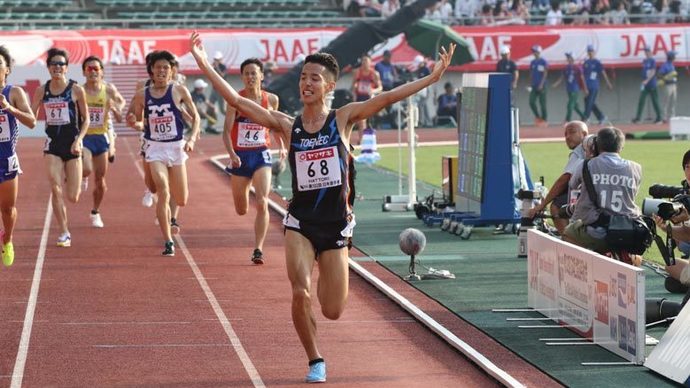 【第102回日本選手権アーカイブ】男子5000mは服部弾馬が優勝