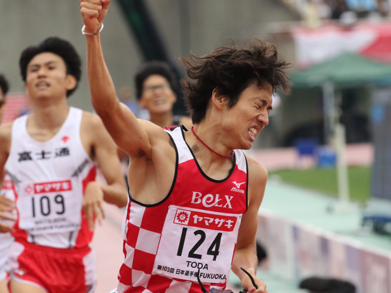 戸田雅稀が自己新で1500ｍを制する！