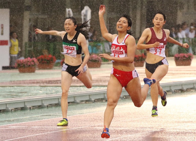 女子200m優勝は兒玉芽生！