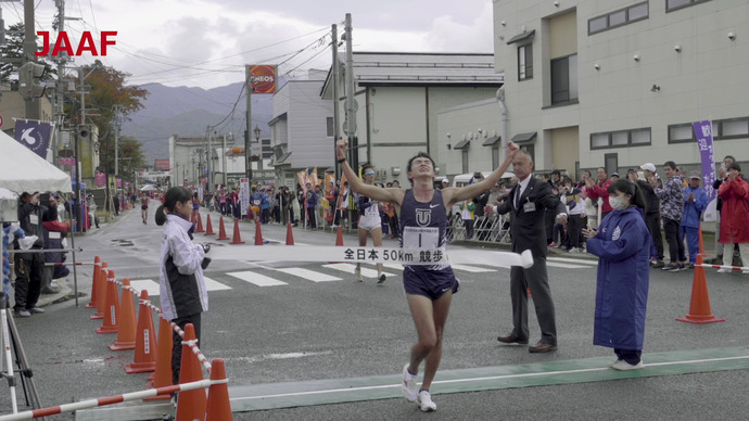 【高畠競歩 ダイジェスト】男子50km競歩、川野将虎（東洋大学）が日本新記録樹立！東京オリンピック日本代表内定！／第58回全日本50km競歩高畠大会