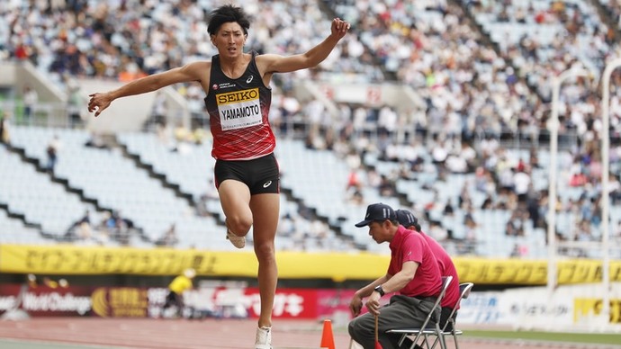 【アーカイブ】セイコーゴールデングランプリ陸上2019大阪・男子三段跳