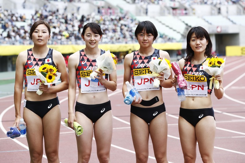 【アーカイブ】セイコーゴールデングランプリ陸上2019大阪・女子4×100mリレー