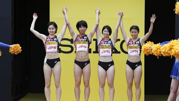 【アーカイブ】セイコーゴールデングランプリ陸上2019大阪・女子4×400mリレー