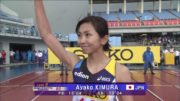 【アーカイブ映像】セイコーゴールデングランプリ川崎・女子100mH／2012年5月6日