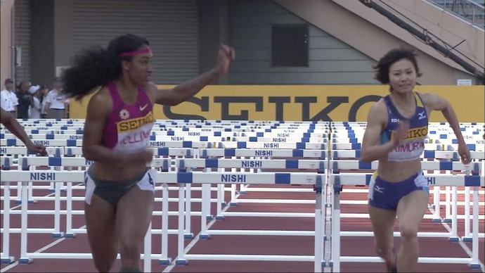 【アーカイブ映像】セイコーゴールデングランプリ陸上2014東京・女子100mH　1位 ブライアナ・ロリンズ ※大会記録