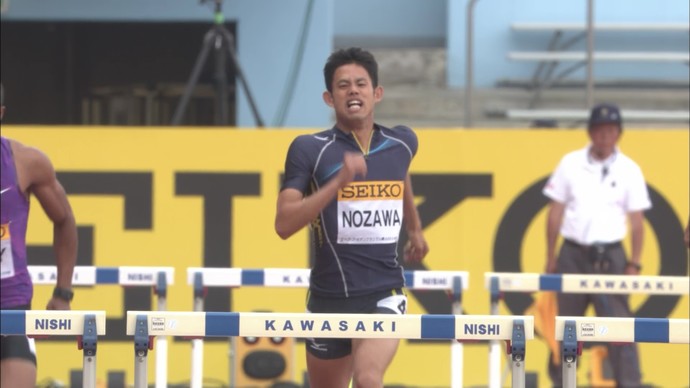 【アーカイブ映像】セイコーゴールデングランプリ陸上2016川崎・男子400mH　1位 野澤啓佑 ※リオデジャネイロ五輪の派遣設定記録を突破