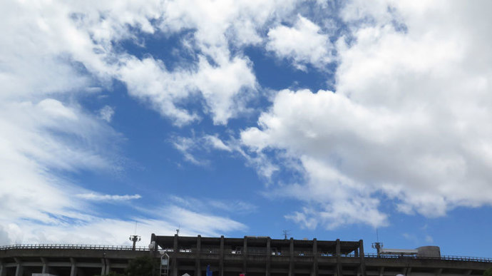 【第103回日本選手権レビュー】博多の森陸上競技場の上空には青空が！
