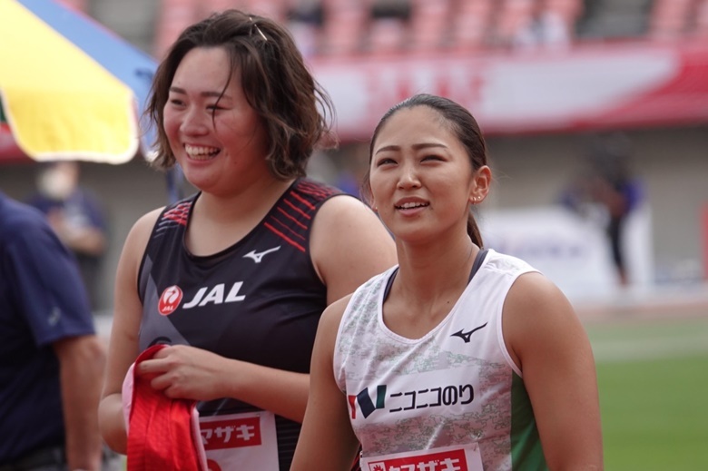 わずか2cm差！優勝は佐藤友佳！【女子やり投】