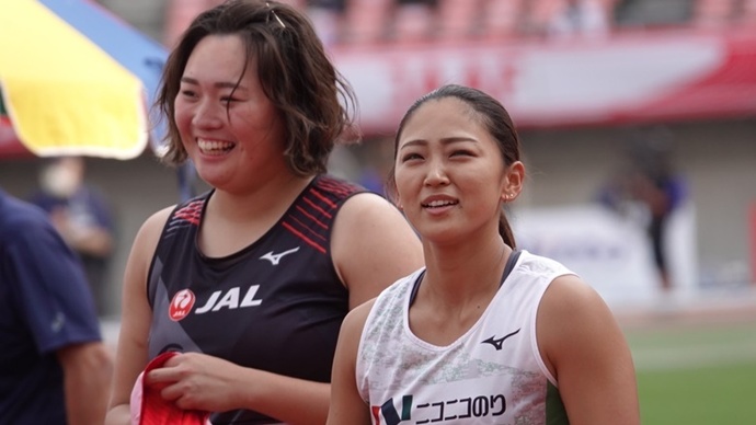 わずか2cm差！優勝は佐藤友佳！【女子やり投】