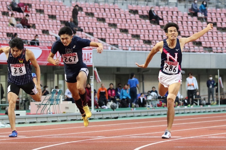 大接戦の予選3組【男子400m】