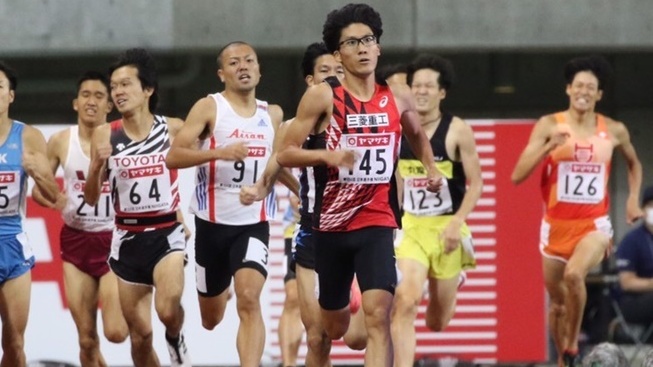 予選1組は的野遼大が1着【男子1500m】