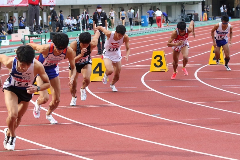 3組に分かれて予選がスタート【男子800ｍ】