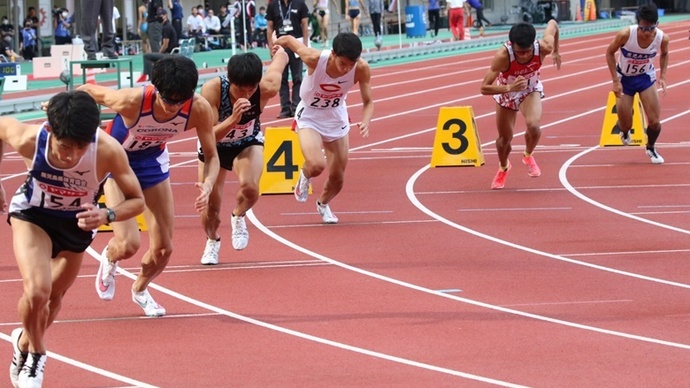 3組に分かれて予選がスタート【男子800ｍ】