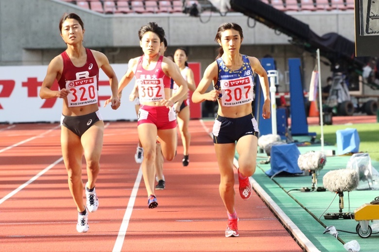 田中希実が予選1組トップ【女子800m】