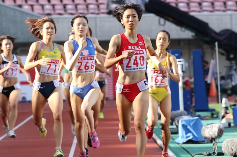 予選3組は川田朱夏がトップ通過【女子800m】