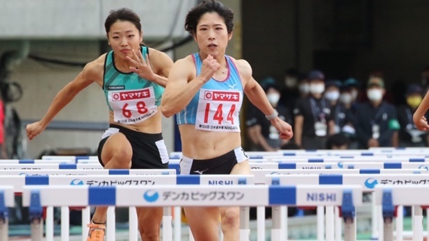 力を見せた青木益未【女子100mH】