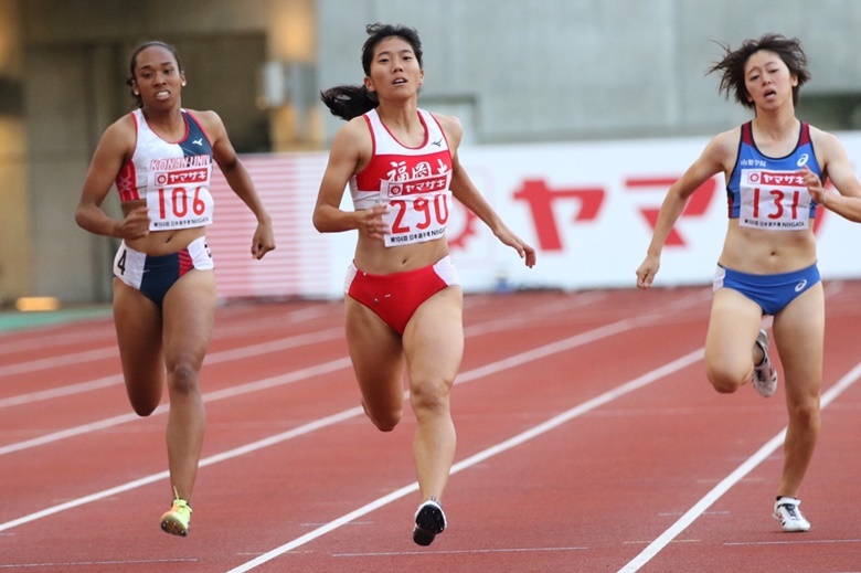 予選3組トップの兒玉、決勝進出【女子200m】