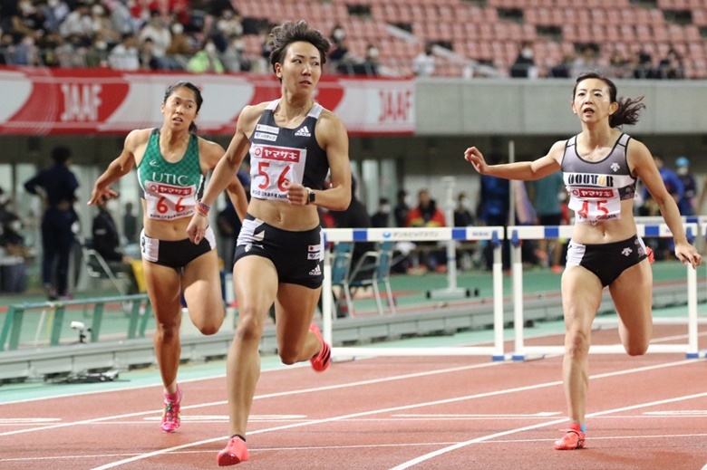 強さを見せた寺田明日香が明日の決勝へ【女子100mH】