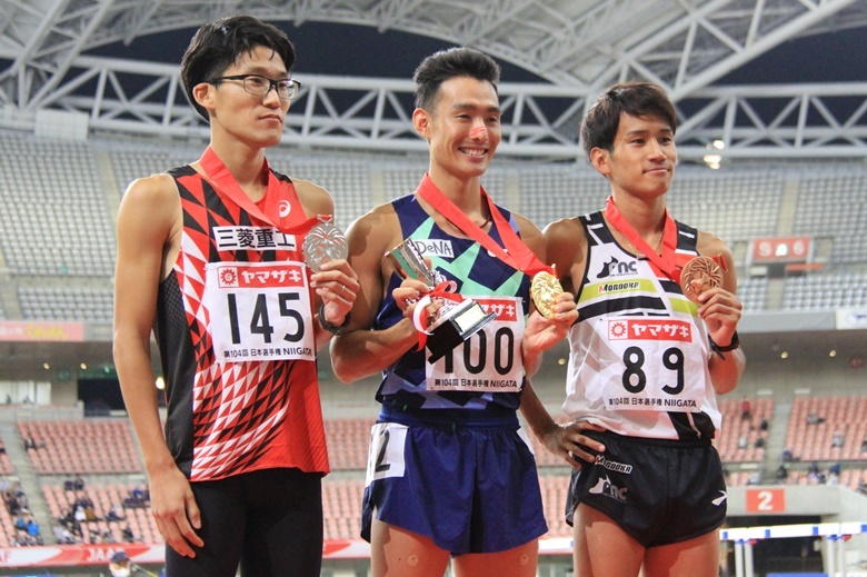 【男子1500m】表彰式