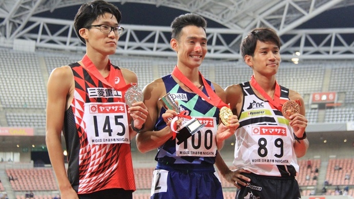 【男子1500m】表彰式