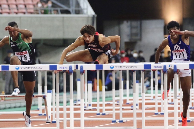 金井大旺が抜け出し、決勝進出【男子110mH】