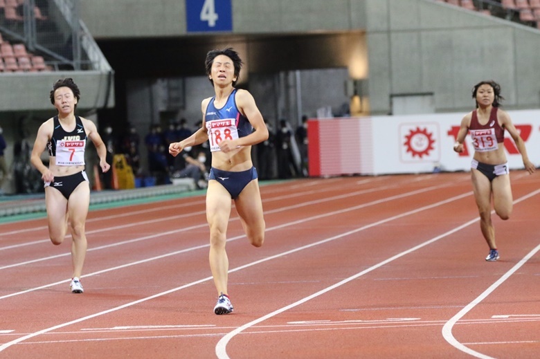 青山聖佳が2年連続3度目の優勝【女子400m】