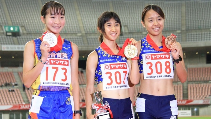 【女子1500m】表彰式