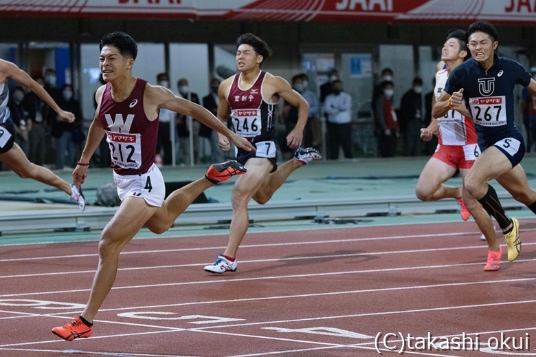 初制覇の伊東利来也【男子400m】