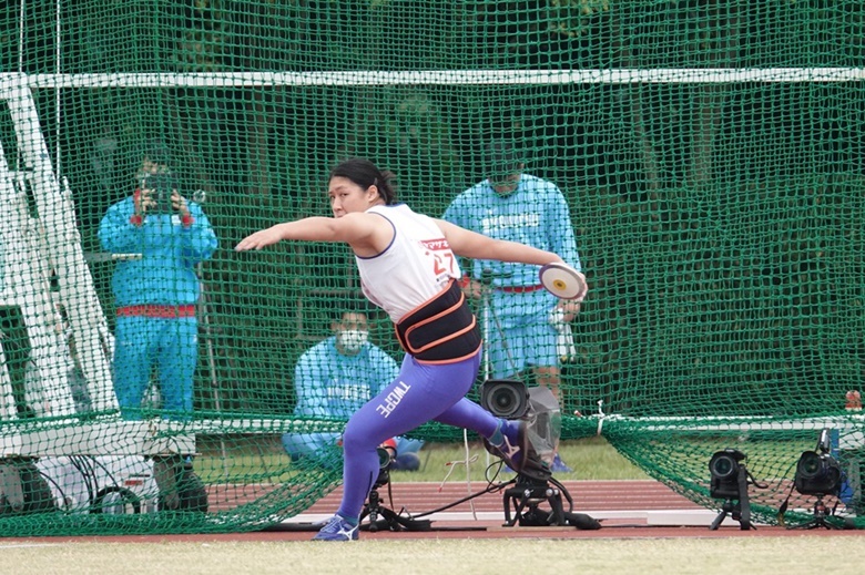 U20日本記録を更新して齋藤真希が2年ぶりの優勝【女子円盤投】