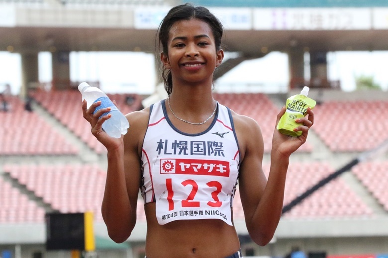 自己ベストで初優勝のイブラヒム愛紗【女子400mH】