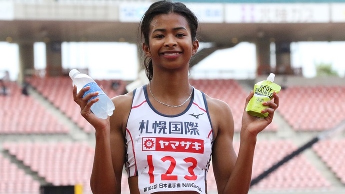 自己ベストで初優勝のイブラヒム愛紗【女子400mH】