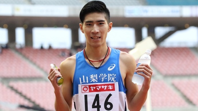 栄光を掴み取った瀬戸口【男子800m】