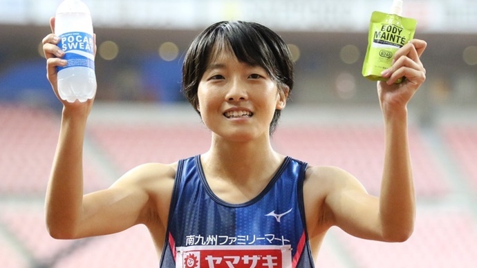 日本選手権初優勝・鶴田玲美【女子200m】